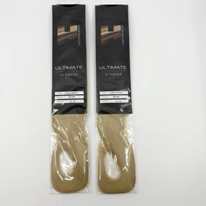 HOTHEADS 2er Pack Ultimate Tape In Hair, Farbe 60A/18R Tape-In Ultimate 14-16" - Bild 1 von 2