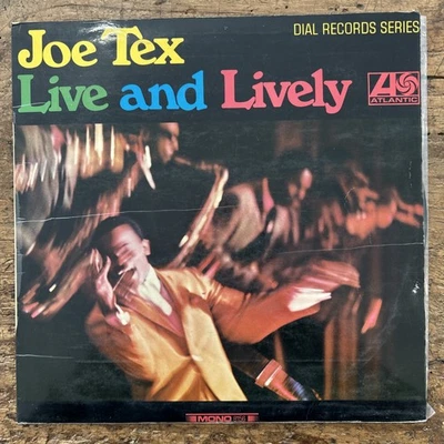 LP Joe Tex - Live And Lively ATL LP 08022 8156 Vinile Musica Blues Soul Jazz - Immagine 1 di 4
