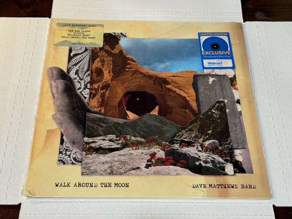 Dave Matthews Band- Walk Around The Moon- LP 2023 Limited Blue Vinyl Sealed - Image 1 of 1