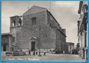 L'Aquila Chiesa S. Margherita FG cartolina vintage postcard postkarte MA2194 - Imagen 1 de 2
