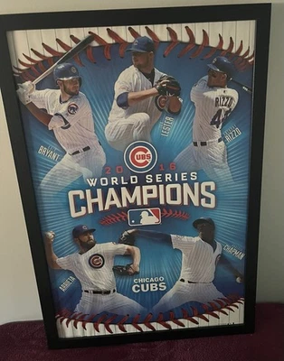 Chicago Cubs 2016 World Series Champs | POSTER | Sports Wall Art - Image 1 of 4
