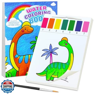 BAOXUE Paint With Water For Toddlers, 24 Pages Watercolor Coloring Book For K - Picture 1 of 5