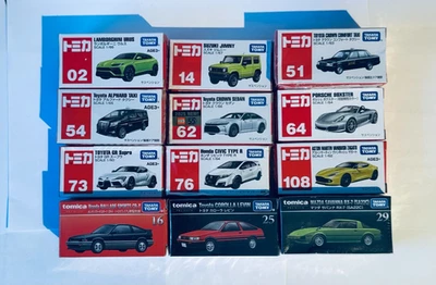 Collectable Takara Tomica Tomy Diecast Cars (Normal and Premium) - Image 1 of 4