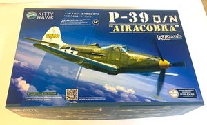 Kit de avión modelo plástico Kitty Hawk P-39 Aircobra Fighter Segunda Guerra Mundial 1/32 - Imagen 1 de 9
