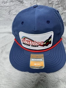 Gorra Skittles Racing Team Snapback Talla Única Azul Nascar Ajustable Ernie Irva - Imagen 1 de 12
