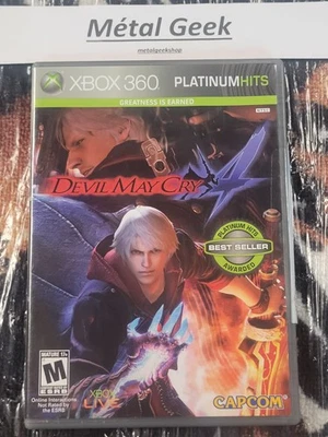 Devil May Cry 4 Xbox 360 Semi-SEALED EN Tested Free Shipping in Canada !! - Image 1 of 3