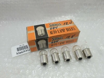 5 piezas Bombilla 12V Honda C70 CB125S CB175 CB200 CB350 CB400 Señal de guiño Luz de giro Foto 1 de 4