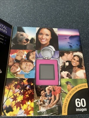 The Sharper Image USB 2.0 Digital Photo Keychain Stores 60+ Photos Rechargeable - Image 1 of 4