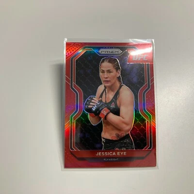 Jessica Eye 2021 Panini Prizm UFC Red Refractor Card 273/275 #64 - Image 1 of 4