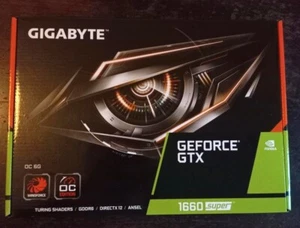 GIGABYTE GeForce GTX NVIDIA GeForce GTX 1660 Super OC 6GB GDDR6 - Foto 1 di 5