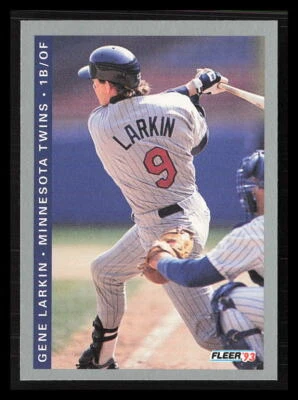 Gene Larkin 1993  Fleer #269  Minnesota Twins - Image 1 of 2