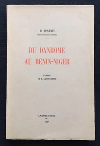 AFRIKA EO 1945 H.Desanti: VON DANHOMÉ NACH BENIN-NIGER sehr guter Zustand - Bild 1 von 5