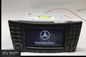 03-08 Mercedes W211 E55 E500 CLS500 Command Head Unit Navigation CD Radio OEM - Picture 1 of 10