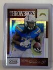 2019 Panini Score Throwbacks Melvin Gordon III #T-15 Los Angeles Chargers Only $2.49 on eBay