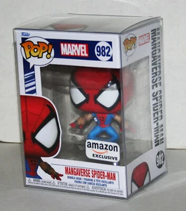 Funko POP! Vinyl Marvel MANGAVERSE SPIDER-MAN #982 Amazon Exclusive w/ Protector - Picture 1 of 6