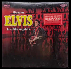 Elvis Presley – From Elvis In Memphis LSP-4155, Hype Sticker, Photo, US, 1969 - Picture 1 of 22