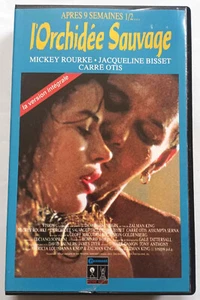 VHS L'orchidée sauvage (Version intégrale) - Rourke, Bisset, Otis - SECAM VF - Imagen 1 de 3