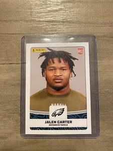 Jalen Carter Panini Rookie Card Philadelphia Eagles - Foto 1 di 2
