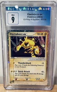 Electabuzz ex 2003 Pokémon EX - Ruby & Sapphire Holo #97 CGC 9 GEM MT Psa - Picture 1 of 1