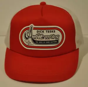 Sombrero/Gorra - Dick Teske Auctioneering LTD Calgary Alberta Canadá (subastas agrícolas) - Imagen 1 de 4