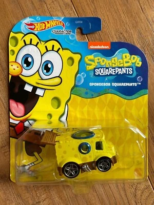 2021 HOT WHEELS CHARACTER CARS SPONGEBOB SQUAREPANTS TRUCK - Image 1 of 2