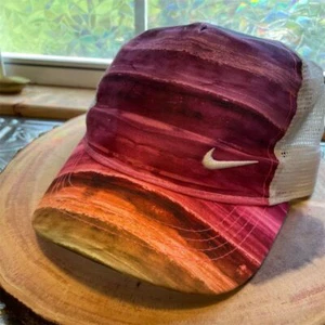Nike Youth Trucker Hat Tie-Dye Adjustable Snapback Mesh Back Unisex Kids - Picture 1 of 7