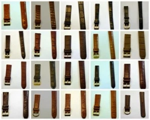Correa Reloj Cuero Elysee Zentra 12mm 14mm 16mm 18mm 19mm 20mm 21mm 22mm 24mm - Picture 1 of 10