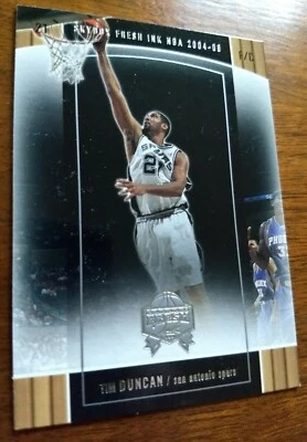 TIM DUNCAN, 2004-05 SKYBOX FRESH INK #44 - Image 1 of 2