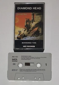 DIAMOND HEAD - Borrowed Time Cassette Tape 1982 MCA DHC 1001 NWOBHM - Picture 1 of 5