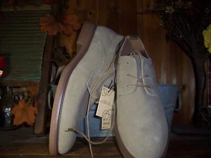 MADDEN NYC MENS FORMAL DRESS SHOES SIZE 13 LACE UP CASUAL SYNTHETIC SUEDE NEW - Picture 1 of 5