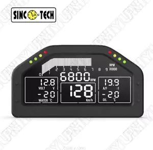 Kit de sensores de tablero DO925 pantalla de carreras calibre de pantalla LCD de 6,5 pulgadas 12 V universal - Imagen 1 de 15