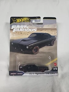1970 Plymouth AAR Cuda 2023 Hot Wheels Fast & Furious Premium. Realriders - Picture 1 of 3