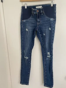 pink blush maternity skinny jeans 24 - Picture 1 of 3