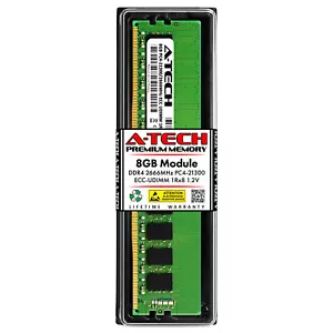 8GB PC4-21300E ECC UDIMM (Hynix HMA81GU7CJR8N-VK Equivalent) Server Memory RAM - Picture 1 of 2