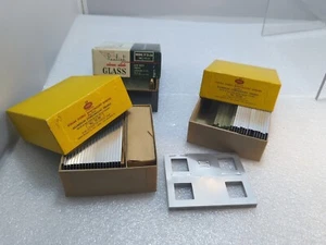 Vintage EMDE 20-EK Kodak Stereomount Binders, Masks, Realist Glass Slides - Picture 1 of 5