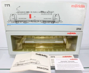 Märklin 3754 OVP Leerkarton mit Bedienungsanleitung für Elektro-Lok BR 120 002-1 - Bild 1 von 3