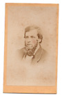 Antique Cdv Circa 1870S Mahan And Keller Handsome Bearded Man Philadelphia Penn