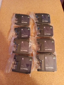 LC103XL Jarbo High Yield Ink Cartridges Black Replacement Cartridges (8 Pack)... - Picture 1 of 4