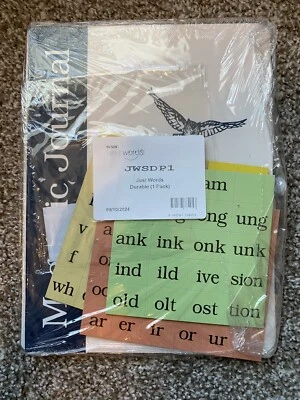 Wilson Language Just Words Student Durable JWSDP1 Board Magnetic Journal Tiles - Image 1 of 4