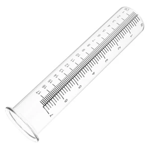 Rain Gauge Test Tube Water Measure Decorative Gauges for Yard Baby - Picture 1 of 12