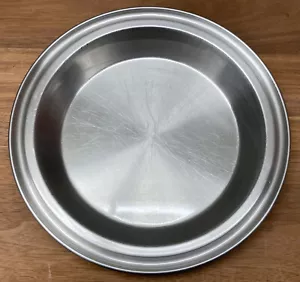 Stainless Steel Dripless Pie Pan Heavy Duty Commercial Made in USA FREE SHIPPING - Picture 1 of 3