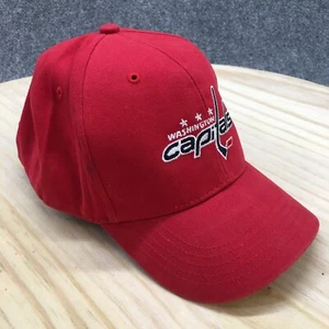 Washington Capitals NHL 47 Brand Baseball Cap Hat Kids Red One Size Curve Brim - Picture 1 of 13