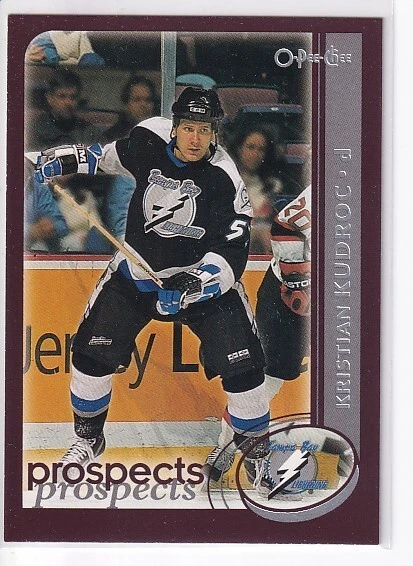 2002-03 O-Pee-Chee Prospects #288 Kristian Kudroc Tampa Bay Lightning - Image 1 of 2