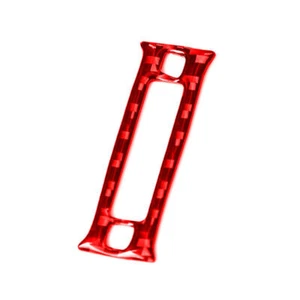For Infiniti Q50 Q60 2014-2019 Red Carbon Fiber Rear Air Vent Outlet Cover Trim - Picture 1 of 8