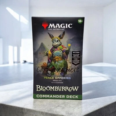 Magic: The Gathering Bloomburrow Commander Deck Peace Offering Englisch - Bild 1 von 3