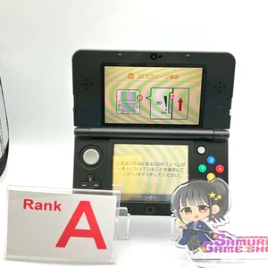 Nintendo new 3DS Black A Rank Console Only Japanese Language Only 581 - Picture 1 of 17