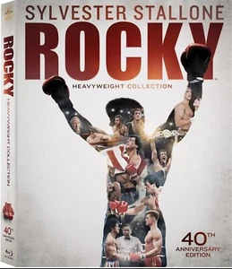 *NEW* Rocky Heavyweight Collection 40th Bluray, (Rocky 1,2,3,4,5, Rocky Balboa) - Picture 1 of 2