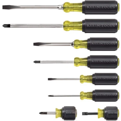 Klein Tools 85078 Screwdriver Set, Multi-Application, 8-Piece - Image 1 of 4