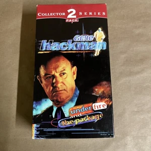 Gene Hackman Collector’s Series Under Fire & The Package VHS Double Feature 1989 - Picture 1 of 5