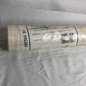 Wallpaper Village Brand Dbl Roll 20.5" X 11 yds Pat No 595384 Vinyl Pre-pasted - Picture 1 of 4